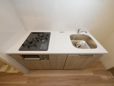 【キッチン】 | プレサンス THE TENNOJI 逢阪トゥルー | きれいなキッチンです