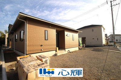 【外観】 | クレイドルガーデン宇部市際波第６ ２期（１号棟） | 現地（2025年11月10日撮影）
室内工事中です。