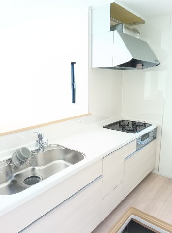 筑西市井上　第1　2号棟のキッチン|お料理しやすいキッチンです