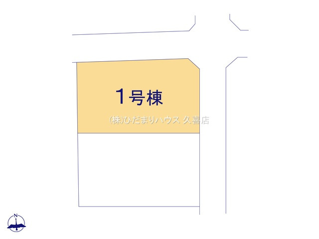 ワイウッドコート加須市多門寺第11期　新築一戸建て　01の区画図|全3棟