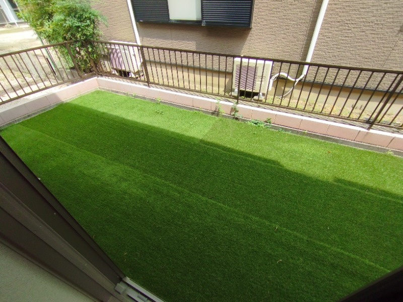 ヴィラ家奈Ａのバルコニー