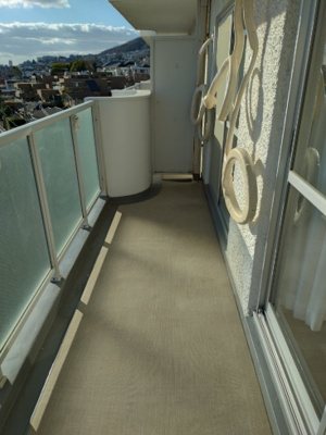 【バルコニー】 | ローズハイツ芦屋