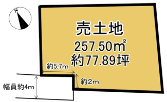 【土地図】 | 大津市坂本3丁目3-18　売土地