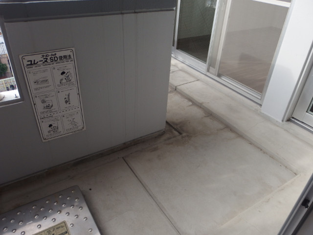 コメルスＶのバルコニー