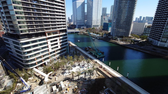 パークタワー勝どき　サウス棟の展望