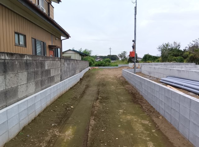 筑西市井上　第1　2号棟の土地図