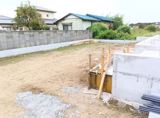 筑西市井上　第1　2号棟の駐車場