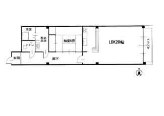 【間取り】 | 美粧堂ビル　4F