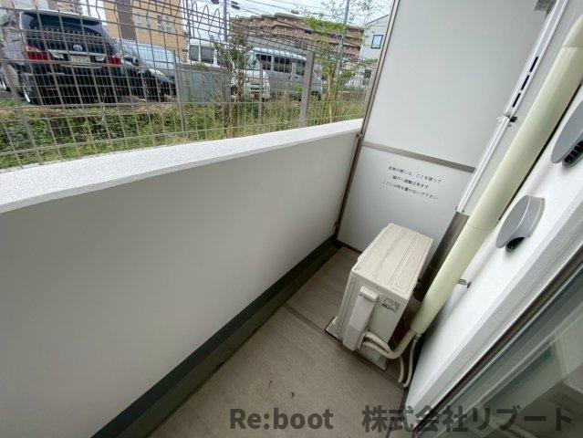 エヌステージ西船橋市川のバルコニー