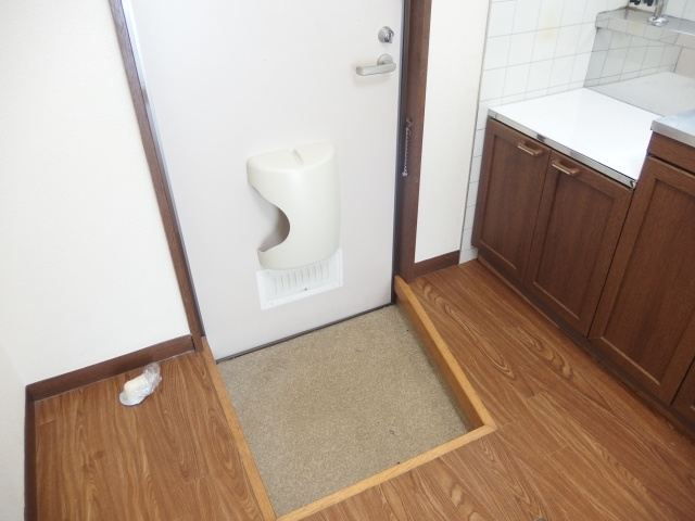 エレガンスハイツ金子の玄関