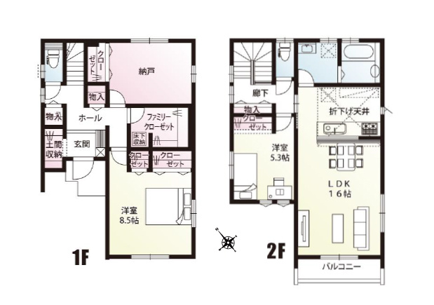川越市稲荷町の中古一戸建