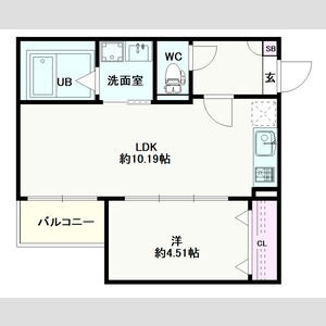 Jack harisakiⅠの間取り