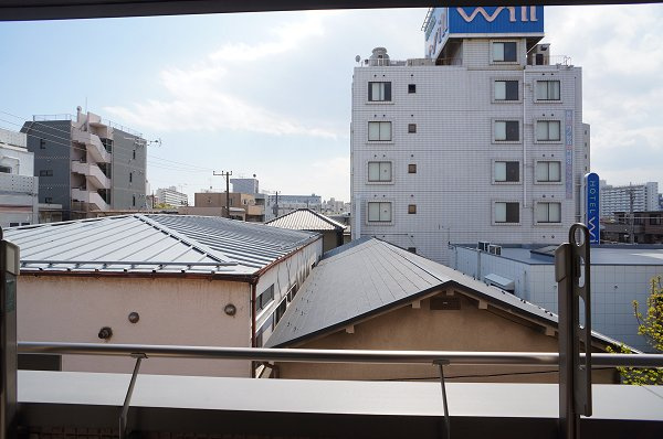 クレール青葉の展望|バルコニーから正面眺望♪