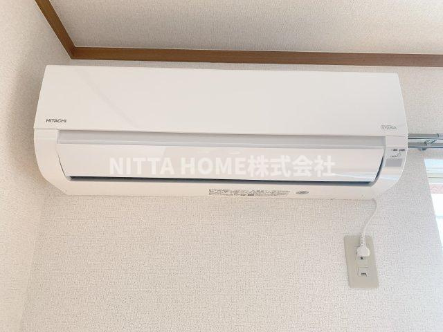 アップルハウスの設備|エアコン１台完備しています！
