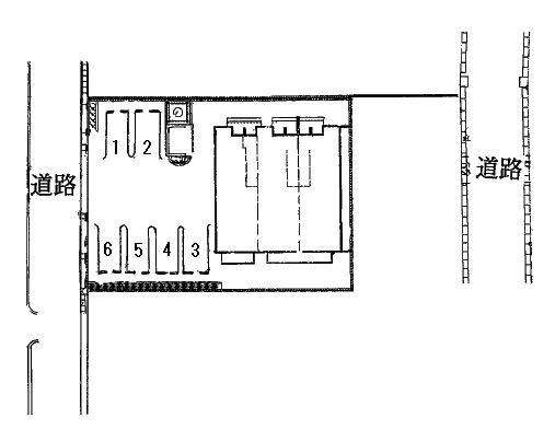 ヴィラ神明Ｂ　　刈谷市近郊の賃貸ならクラスホーム刈谷店の駐車場
