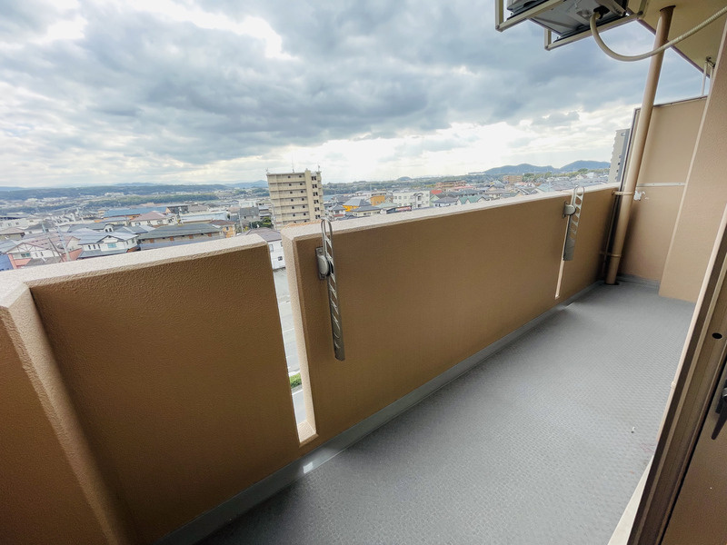 サンサンフラワー菊陽のバルコニー