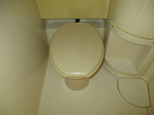 【トイレ】 | ユニットバスのトイレはお掃除が楽です