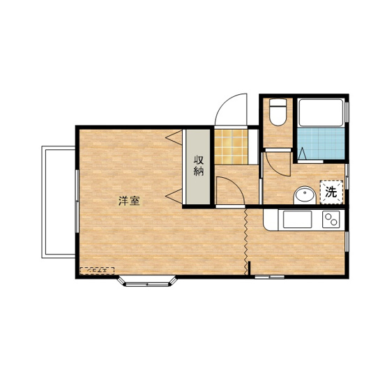 【間取り】 | インティアマウンテンA