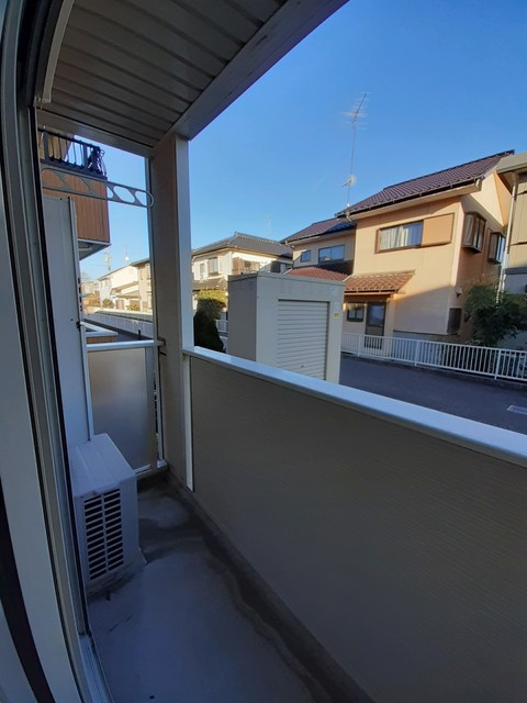 プレ・アビタシオン土浦Ⅳのバルコニー|バルコニー