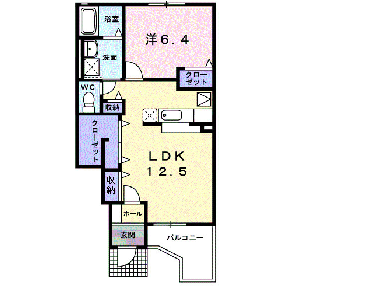 ファミーリアの間取り|間取図