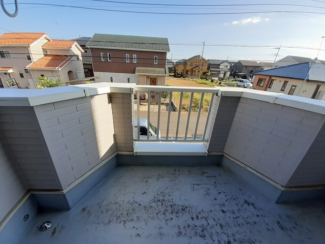 ベルフラワーＦのバルコニー|バルコニー