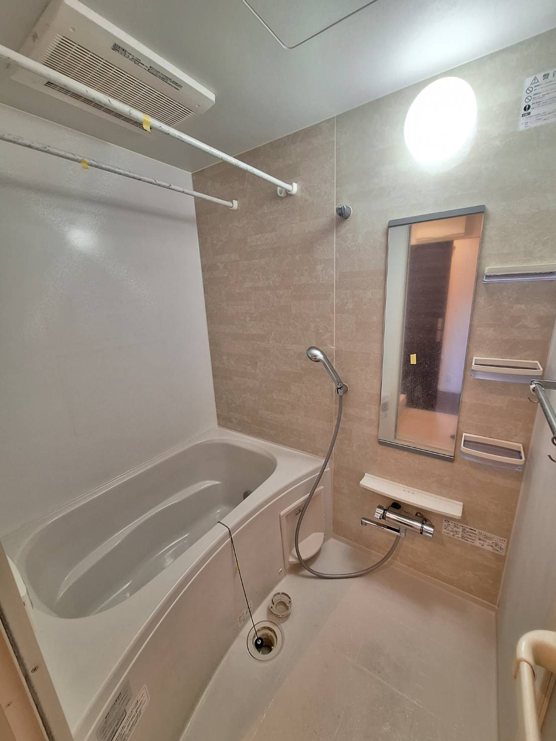 メゾンかきの木壱番館の浴室