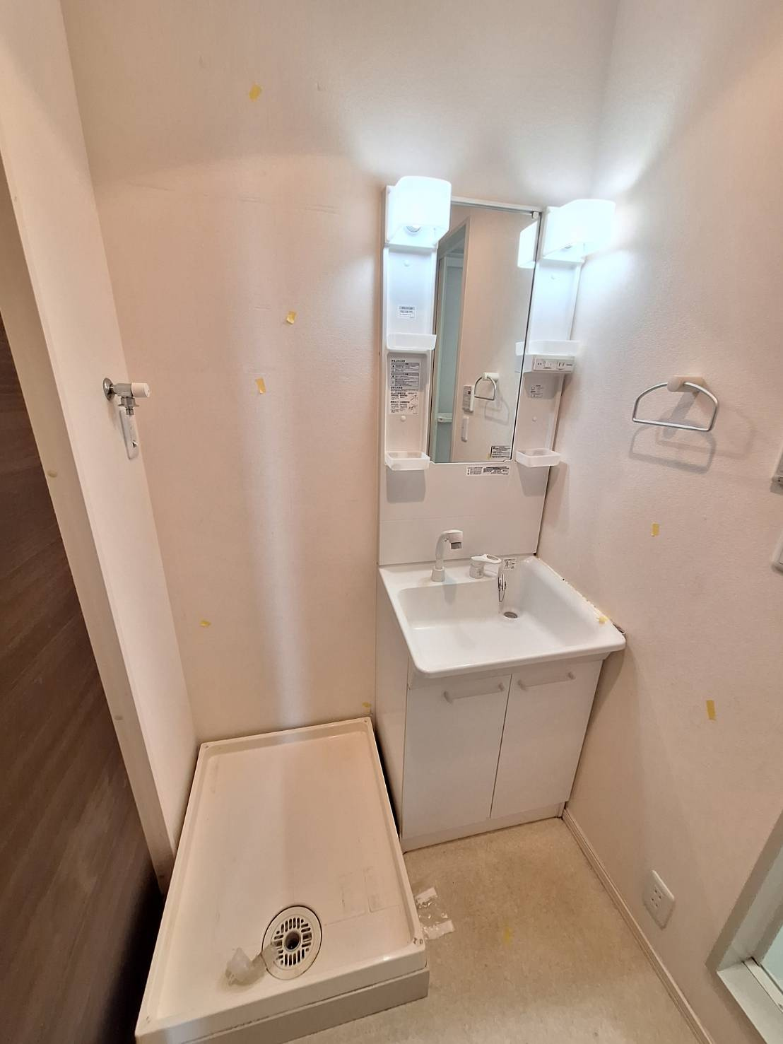 メゾンかきの木壱番館の独立洗面台