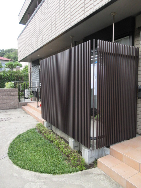 メゾンかきの木壱番館のエントランス