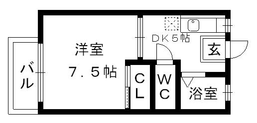 フレグランス諏訪野【キャッシュバック対象物件】の間取り