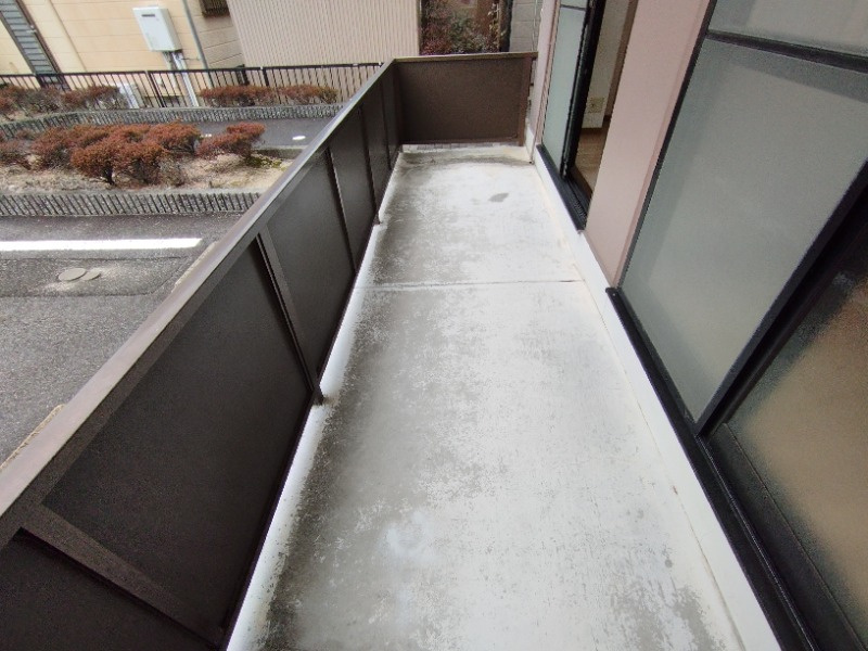 ウエストヒルズのバルコニー