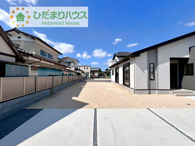 【庭】 | つくば市古来1期　新築戸建　2号棟 | お子様の元気なお外遊びも、自宅のお庭なら安心ですね(^^♪