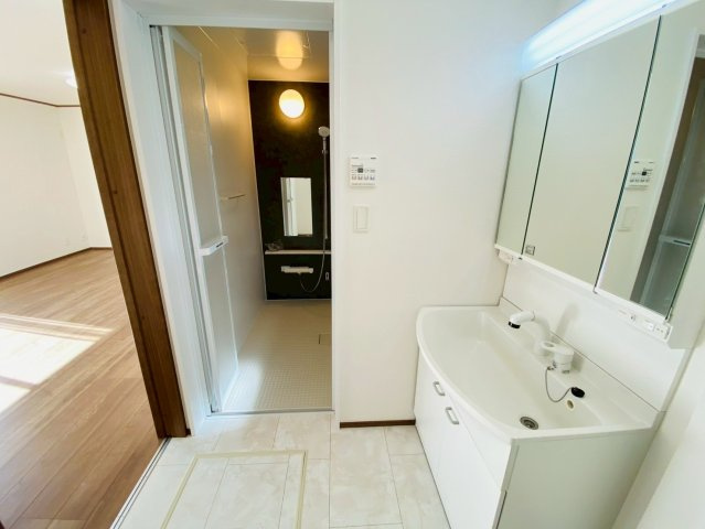 ハートフルタウン／北区龍田弓削１丁目／２号棟のランドリースペース