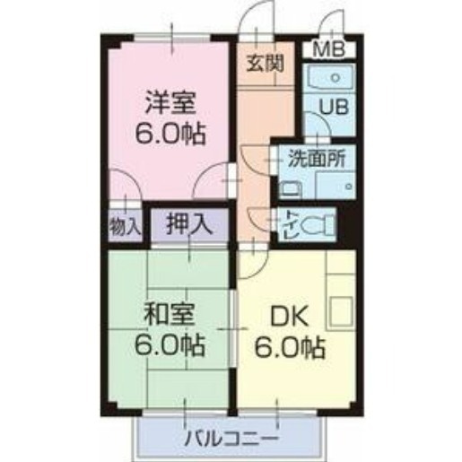 Surplus Two OHTAの間取り