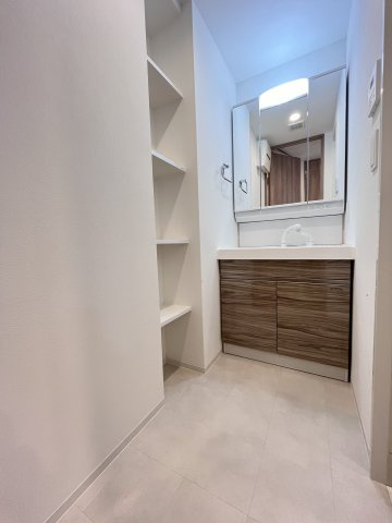 大阪市旭区森小路１丁目の賃貸マンションの独立洗面台