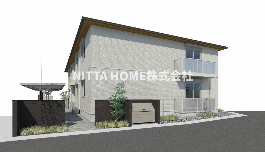 クレーンハピネスのエントランス|2026年1月完成予定★