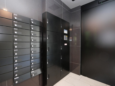 【その他共用部分】 | Alivis緑橋 | 宅配ボックスです