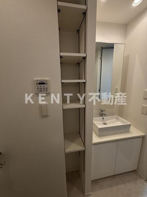 【洗面所】 | コスモリード川崎 | 脱衣スペースもあります