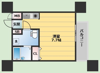 【間取り】 | ソレーユ青山