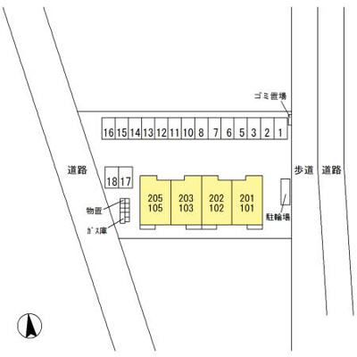 【区画図】 | コートヤードＦ