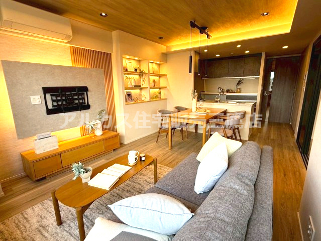 クレヴィア新宿中落合ＥＡＳＴ の居間・リビング