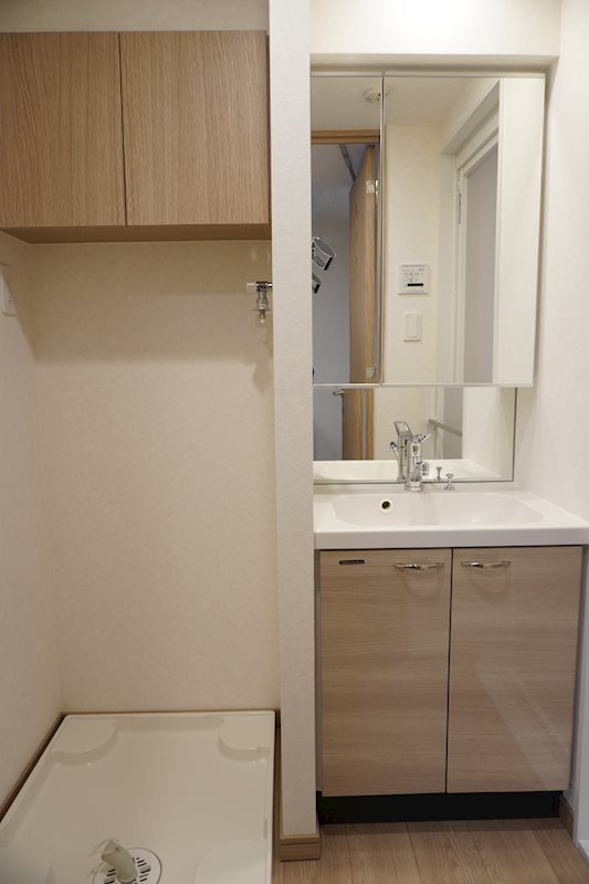 ルーブル川崎中丸子参番館の洗面所