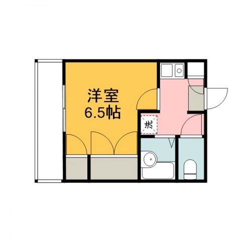 ラスター中筋の間取り