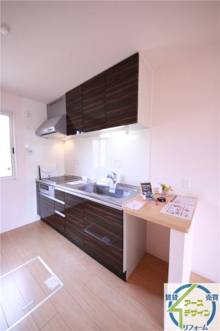 柚垣様戸建借家Ⅲのキッチン