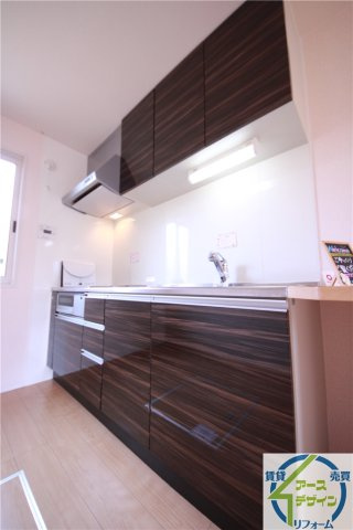 柚垣様戸建借家Ⅲのキッチン