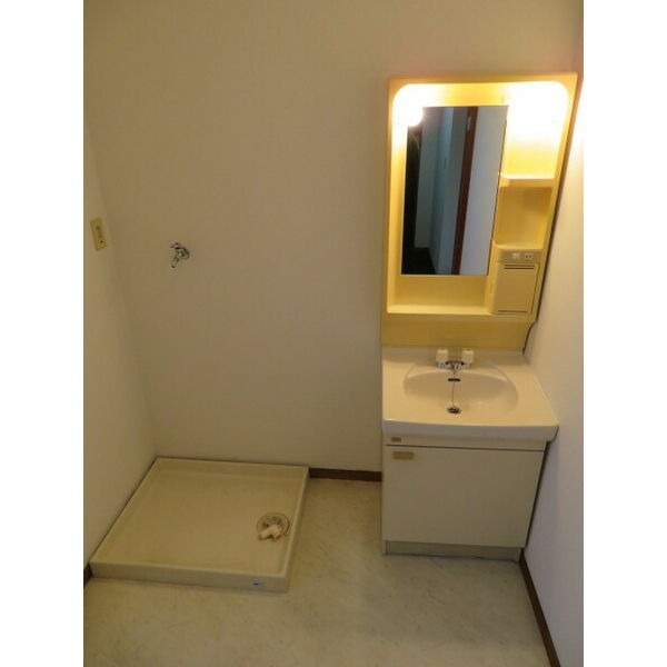 リバーサイド八番館の洗面所