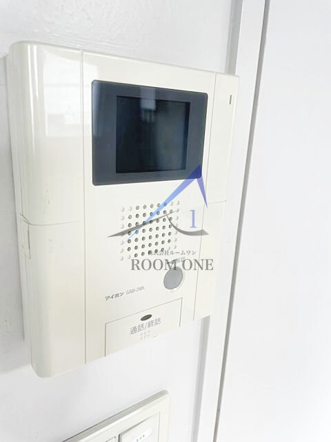 ラビットハウス西蒲田のセキュリティ|モニター付きインターホンです。