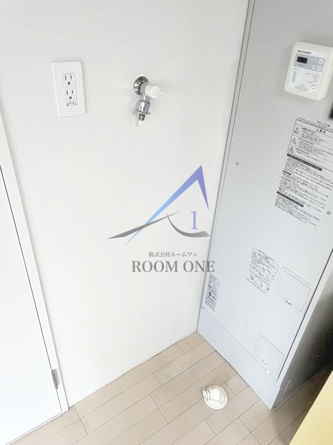 ラビットハウス西蒲田の設備|洗濯機置き場です。