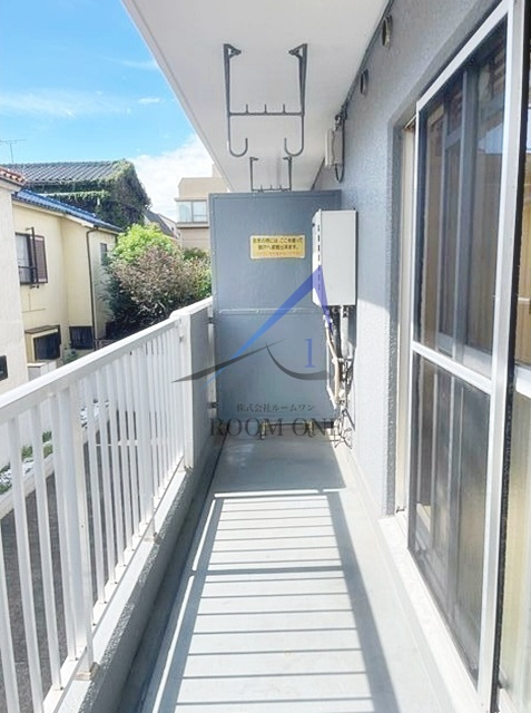 サンテラス藤のバルコニー|バルコニーです。