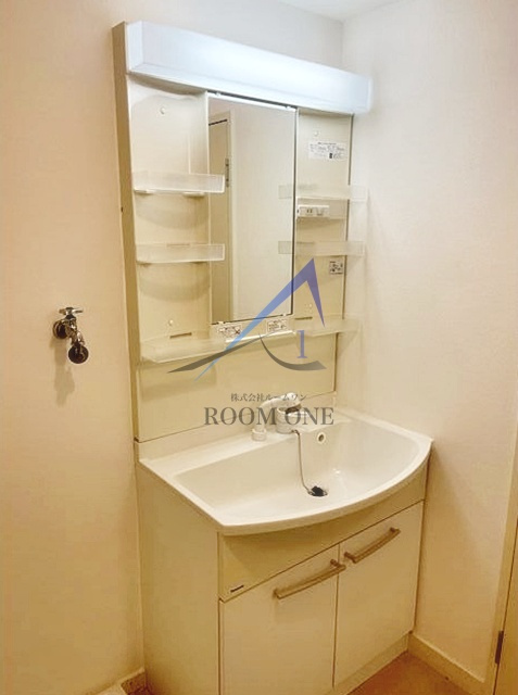 サンテラス藤の洗面所|独立洗面台です。