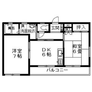 宇野ハイツの間取り